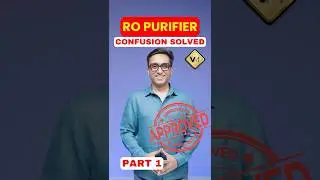 RO Water Purifier Confusion?