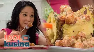 Serving Christmas vibes with Chef Boy Logro&rsquo;s Chicken Balls in Pineapple Cart | Idol Sa Kusina