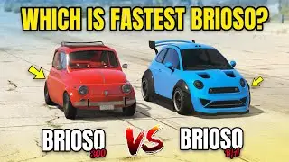 GTA ONLINE - BRIOSO 300 VS BRIOSO R/A (WHICH IS FASTEST BRIOSO?) | CLASSIC VS MODERN