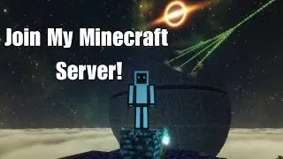Join My Minecraft Bedrock Java Server/Realm! Link In Description!