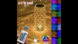 Rose Diamond Table Lamp | Review In Urdu Hindi | Amazing Products