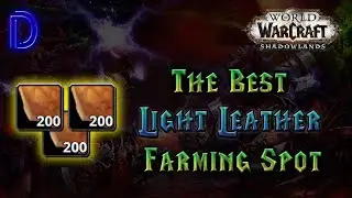 The Best Light Leather Farm | WoW Shadowlands