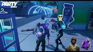 The RAREST COMBO In Fortnite Flexing RARE Emotes In Party Royale