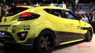 WURTON: EGR Hylighter Hyundai Veloster at SEMA 2013