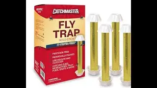 CatchMaster Gold Stick #catchmaster #goldstick #flytrap #review