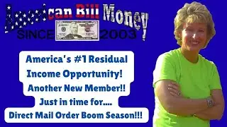American Bill Money - Another New Member, Just In Time For Direct Mail Order Boom Season 2025!