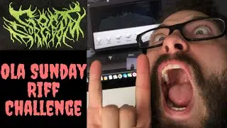 SUNDAY WITH OLA RIFF CHALLENGE 15  - With Audio Assault ReAmp Studio demo and review