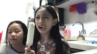 We Tried the weirdest popsicle in our city