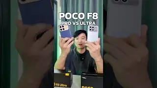 Pro & Ultra ตัวไหนดี? Poco F8Pro & F8Ultra #pocof8pro #pocof8series #poco #nookkaida #เปิดตัวมือถือ