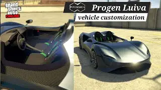 Progen Luiva Vehicle Customization GTA 5 online [supercar]