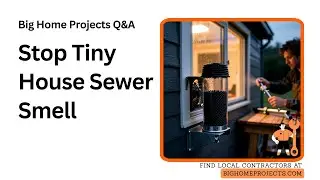Tiny House Septic Odor Stack Carbon Trap Guide