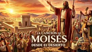 La canción de Moisés ❤️ Deuteronomio 32: 1-42 #musicacristiana #alabanzas #music #biblia #harpa #ia 