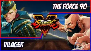 SFV CE - The Force 90(ED) VS Vilager(ZANGIEF) 🌘 MeiaLua 🌘