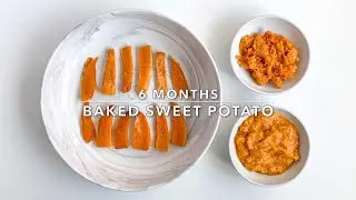 Baby's First Meals | Baked Sweet Potato
