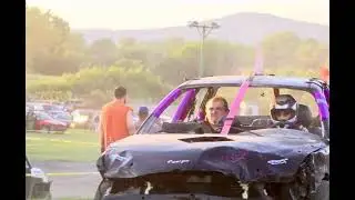 12-Year-Old Girl Demolition Derby!💥 | R21 in Action!