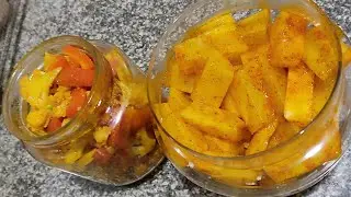 Phool gobhi and muli ka  fresh pickle # bahut badiya tasty 😋