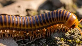 Naturea's Tiny Architects: Witnessing Harmony in a Millipede colony