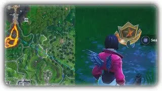 Find the SECRET BATTLE STAR hidden in Loading Screen #1 - exact Location