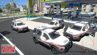 LIVE 🚨  FOR&Ccedil;A T&Aacute;TICA 49 BPM/M DIA DE EVENTO(PIRITUBA ROLEPLAY)  ! #fivem   #gtarp #livestream