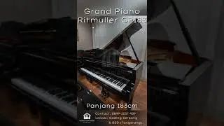 Grand Piano Ritmuller GP183 | Petrof Piano House