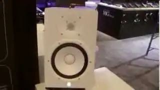 Kraft Music - Yamaha HS Studio Monitors White NAMM 2014