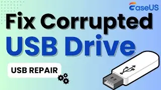 Как исправить поврежденный USB-накопитель тремя способами [Восстановление USB включено]