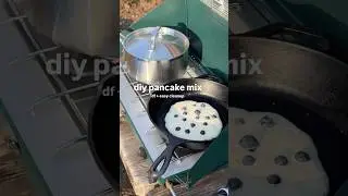 The BEST pancake mix recipe! Great for camping ⛺️