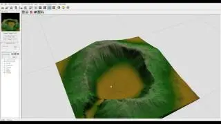 World Machine tutorial, Mountain Lake part one, World Machine and Vue workflow