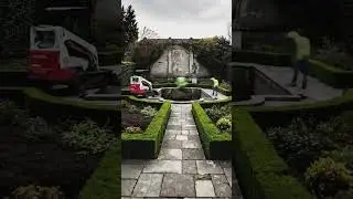 Destroyed Garden Reborn as Paradise #satisfying #beforeandafter #luxury