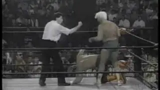 WCW Monday Nitro 1-15-96 Sting vs Ric Flair 1 of 2