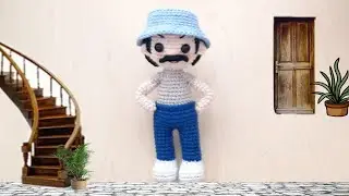 🤩 DON RAMON DEL CHAVO DEL 8 AMIGURUMI  / TUTORIAL PASO A PASO  (SEGUNDA PARTE  )🤩