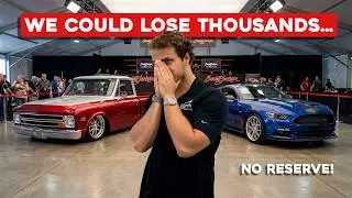 Selling Two Cars No Reserve at Barrett-Jackson (This Could Be Bad)
