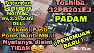 Tv Led Toshiba Mati Total || Tv Led Toshiba 32PB201EJ Mati Total Spesial edisi kedua