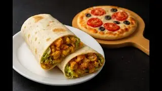 السر اللي محدش يعرفها… سندوتش شاورما و بيتزا بدون عجن 😲✨