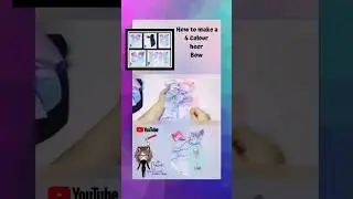 How to make a 4 colour cheer bow, diy cheer bow tutorial, cheer bow