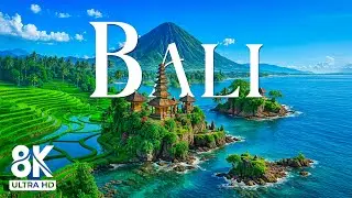Bali 8K UHD - Tropical Paradise and Tranquil Vibes with Soothing Music - 8K Video Ultra HD