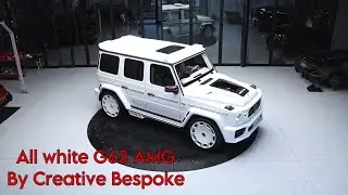 ALL WHITE AMG G63 | Creative Bespoke Build