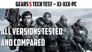 Gears 5: Tech Test - Console and PC Graphics & Performance tested