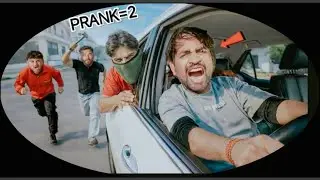 Extreme prank ON Team- कार लेकर भागना पड़ा 🤯😡