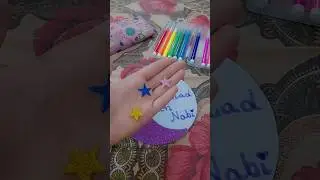 Eid Milad un Nabi || Craft 💜 #shorts