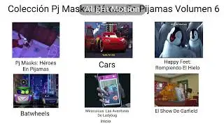 Colecci&oacute;n Pj Masks: H&eacute;roes En Pijamas Volumen 6 6 En 1 DVD Menu Pirata 