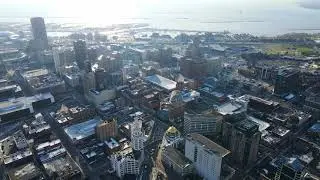 Drone footage of Buffalo NY