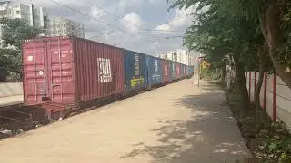 Nice notching by EMDs with a concor freight.