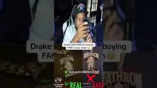 Drake EXPOSED for buying FAKE Tupac chain 😳 #drake #tupac