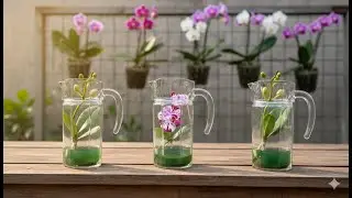 The secret to easily propagating orchids in glass containers - 100% survival rate!