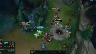 GRAVES ADC S8 TRIPLEKILL  !!!! XD TeRRoR - - - LEAGUE OF LEGENDS GAMEPLAY