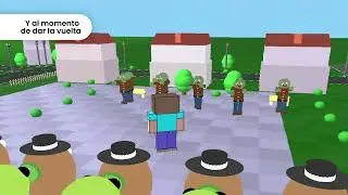 Steve animaci&oacute;n en 3 mundos de Plants Vs Zombies - Hecho en OpenGL/GLUT