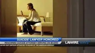 Suicide Lawyer Skip Simpson Honored | Law Wire News | October 2015