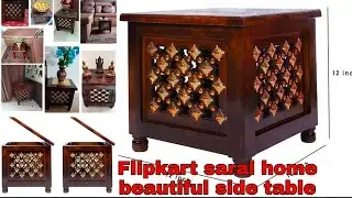 Flipkart saral home beautiful side table/Flipkart unboxing and review