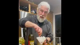 Joe makes a disheveled (slightly dirty) vodka 